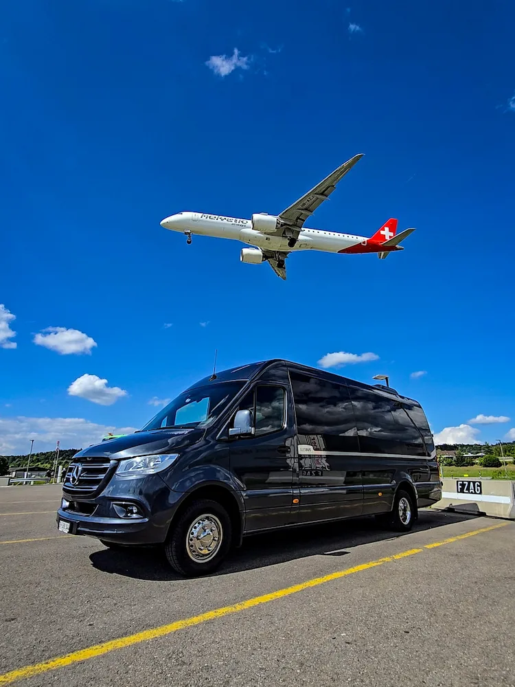 flughafentransfer mit sprinter